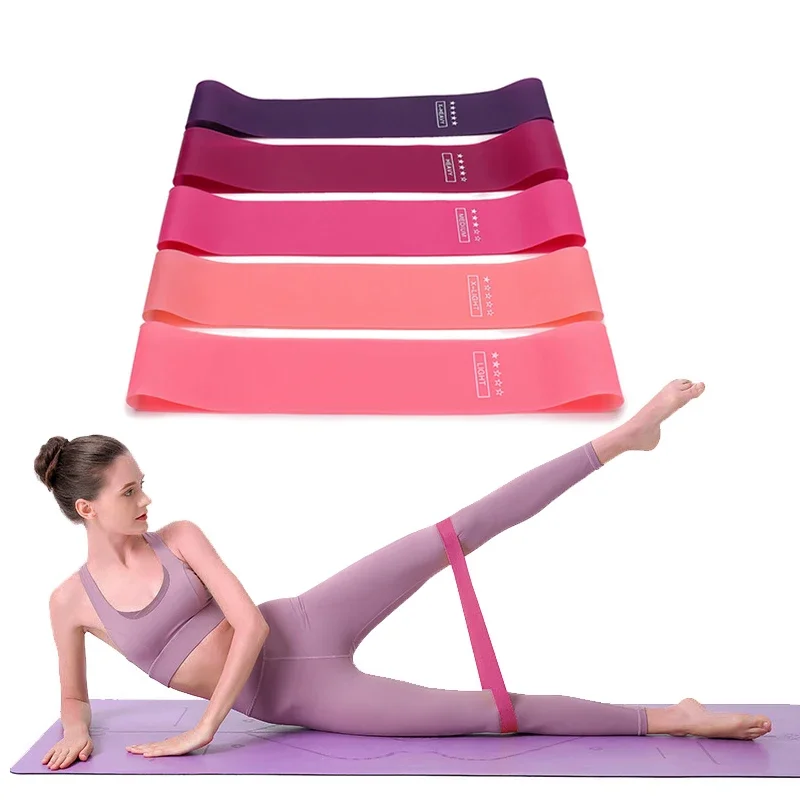 Yoga Fitness Resistance Band - Portable Fitness Workout Equipment Rubber Resistance