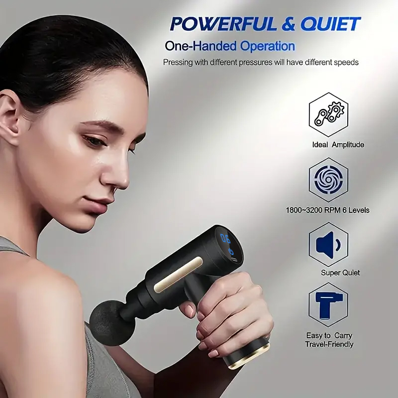Mini Portable Fascia Massage G - Vibration Massage Gun recension och pris