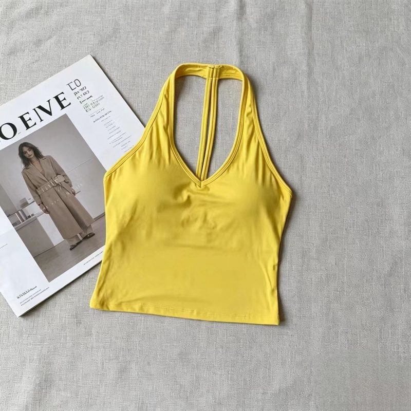 V‑Neck Halter T‑Back Yoga Tank - Yoga And Fitness Studio recension och pris