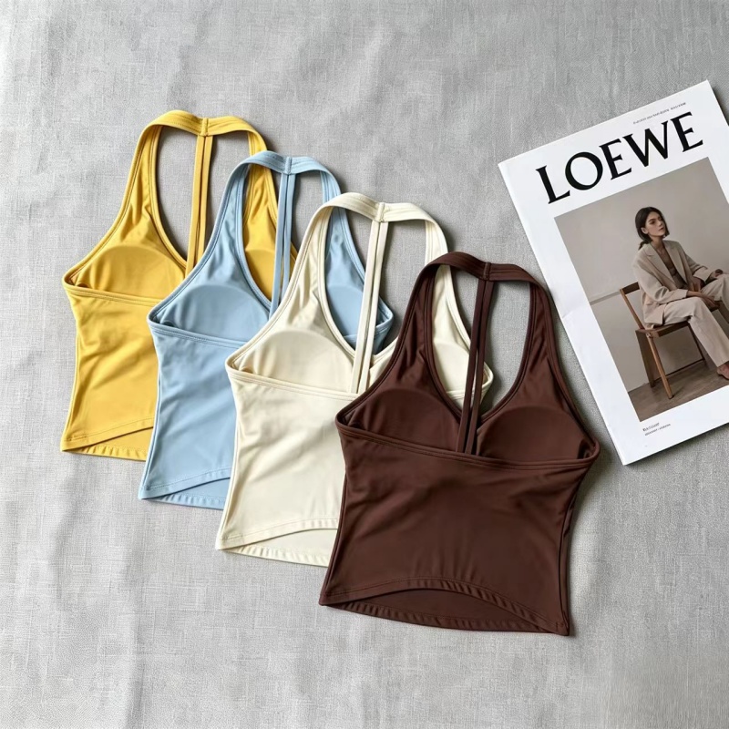 V‑Neck Halter T‑Back Yoga Tank - Yoga And Fitness Studio recension och pris