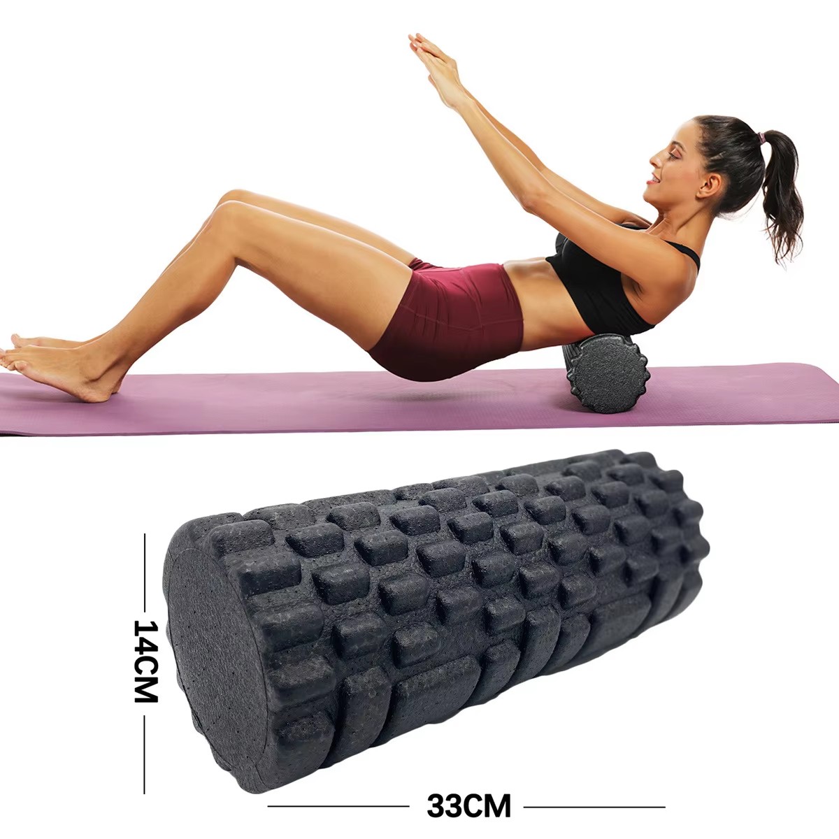 30/33cm Fitness Foam Roller Yo - Yoga Fitness Body recension och pris