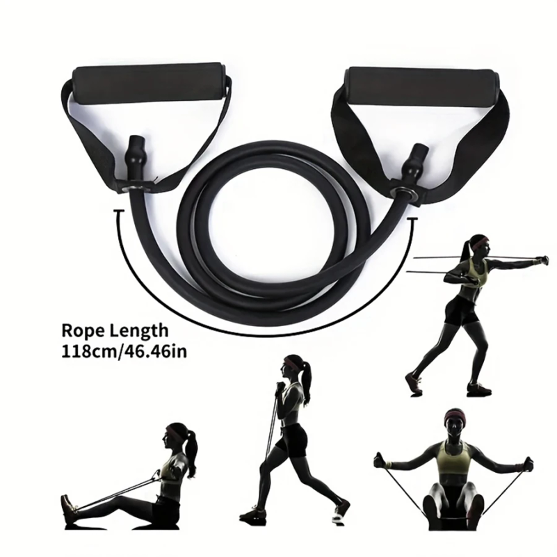 1pc 4-Level Resistance Bands w - Yoga Fitness Resistance Band recension och pris