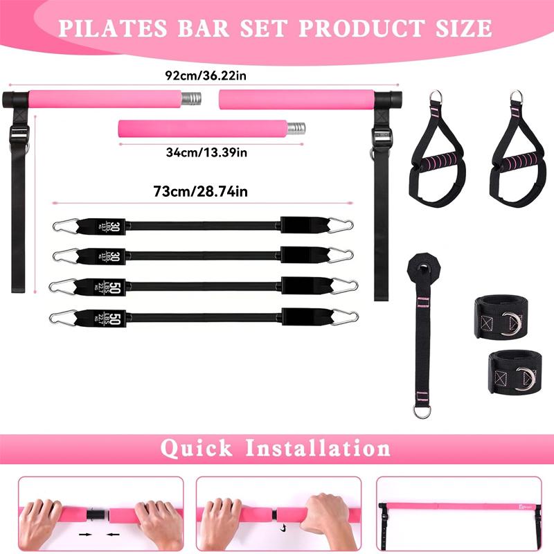 Multifunctional Pilates Bar Ki - Yoga Fitness Gear recension och pris