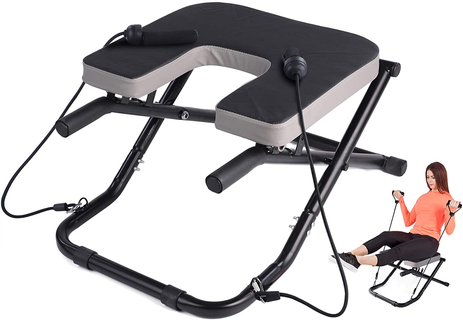 Adjustable Folding Fitness Yog - Yoga Fitness Resistance Band recension och pris