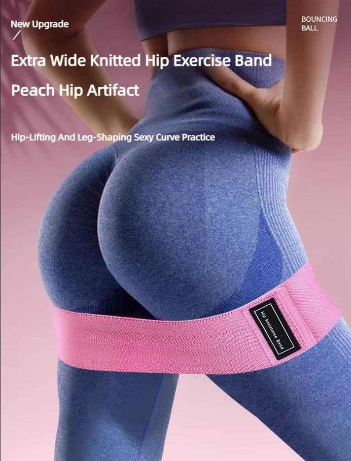 3Pcs Fabric Resistance Hip Boo - Yoga Fitness Resistance Band recension och pris