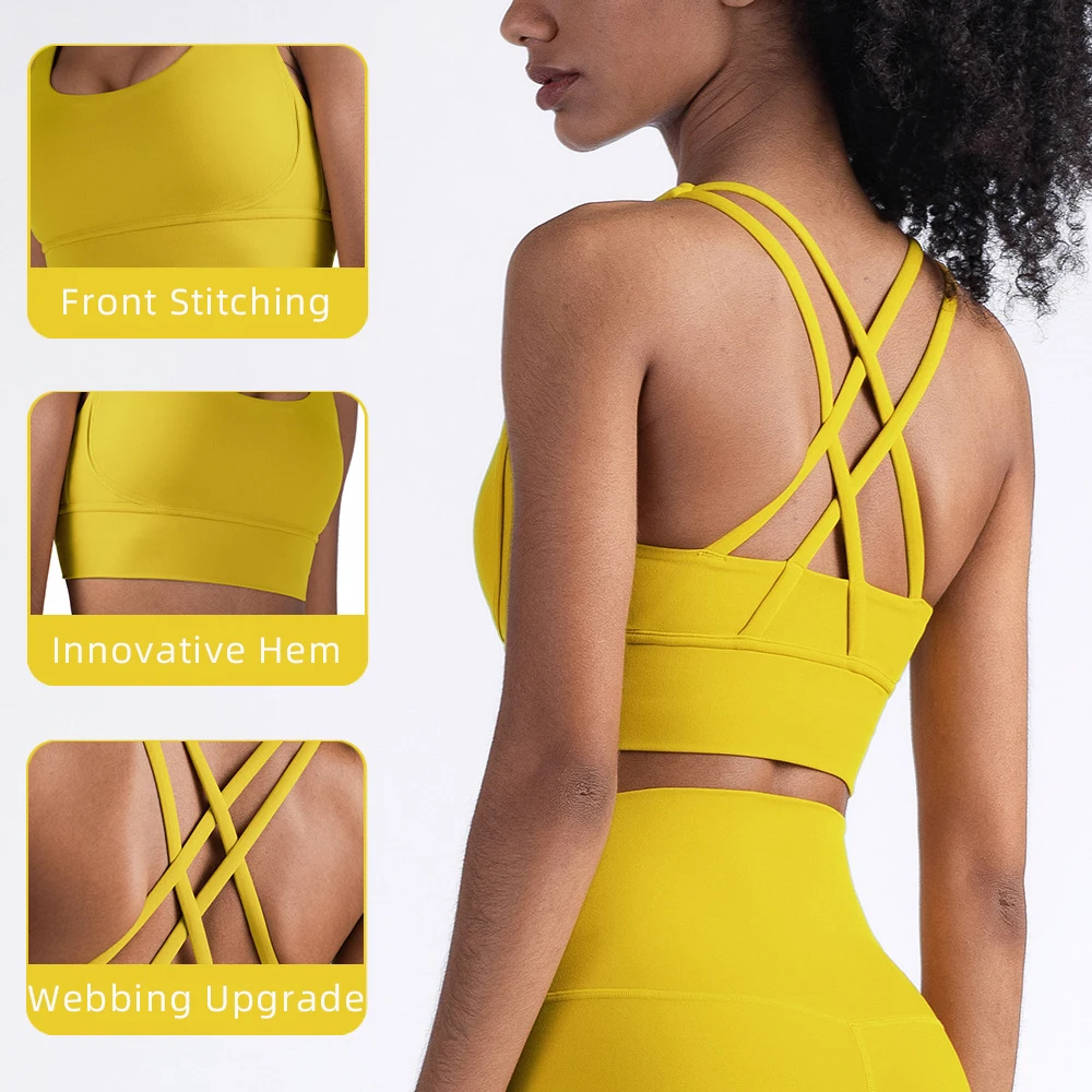 Summer Fashion Cross Back Wome - Yoga Fitness Body recension och pris
