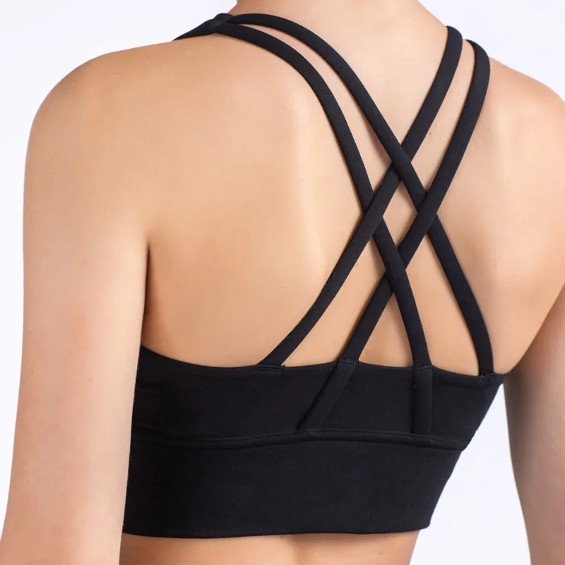 Summer Fashion Cross Back Wome - Yoga Fitness Body recension och pris