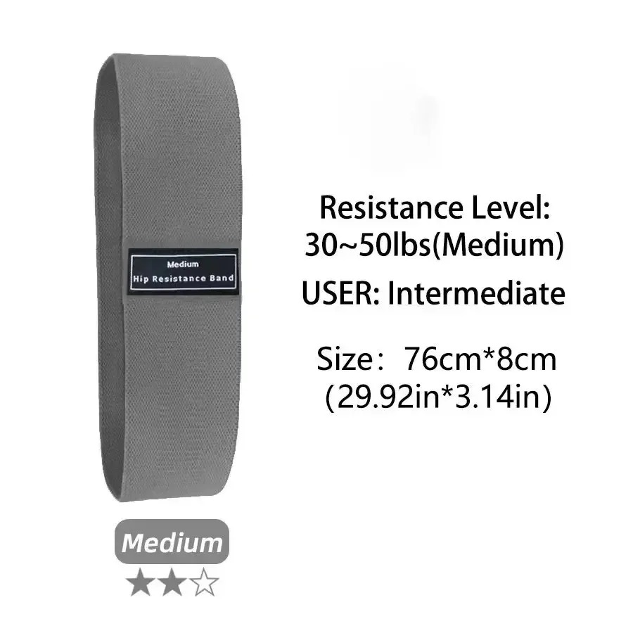 Fabric Resistance Hip Booty Ba - Yoga Fitness Resistance Band recension och pris