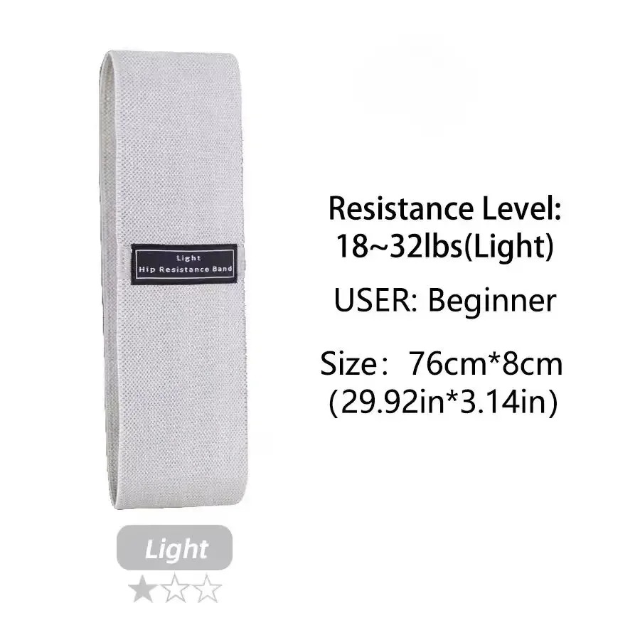 Fabric Resistance Hip Booty Ba - Yoga Fitness Resistance Band recension och pris