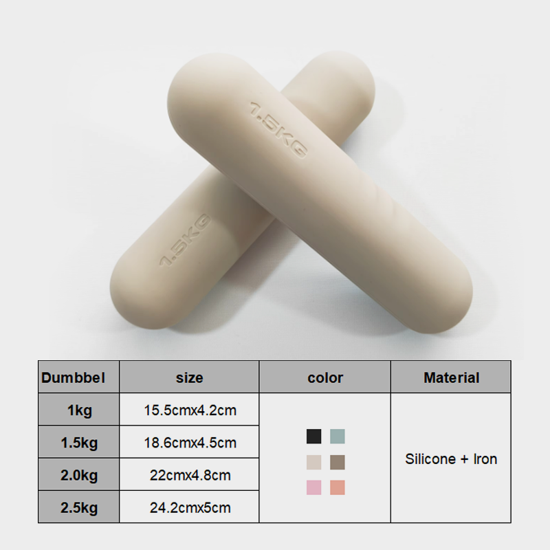 1.5/2.0/2.5KG Soft Silicone Ha - Yoga And Fitness Studio recension och pris