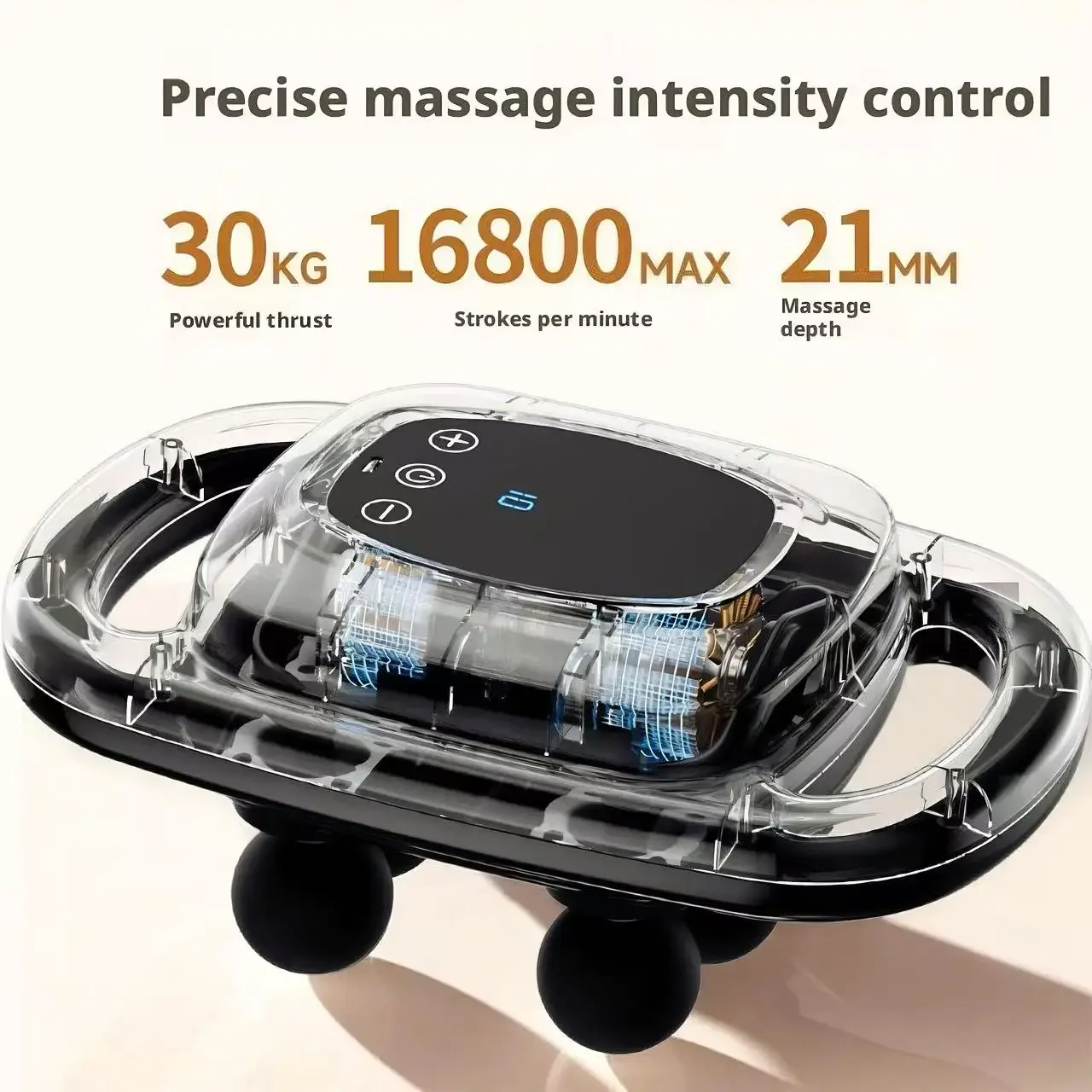 6-Head Deep Tissue Massage Gun - Vibration Massage Gun recension och pris