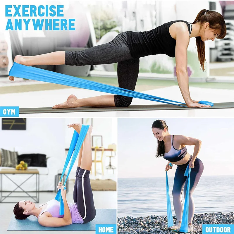 Elastic Yoga Fitness Bands Yog - Yoga Fitness Resistance Band recension och pris