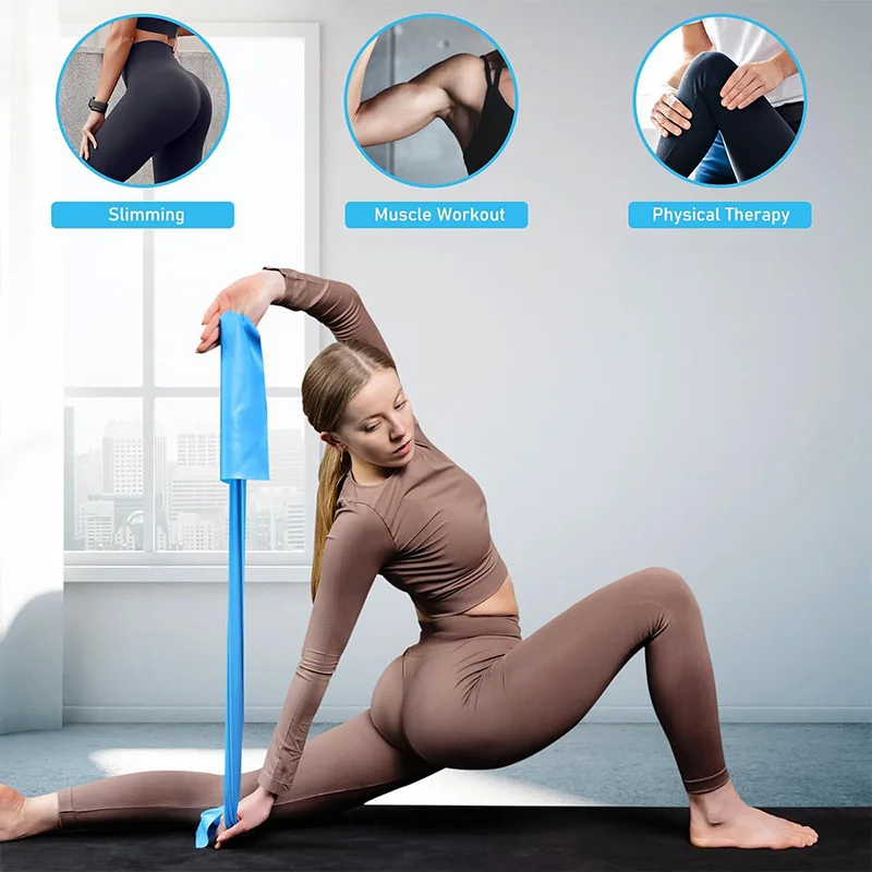 Elastic Yoga Fitness Bands Yog - Yoga Fitness Resistance Band recension och pris