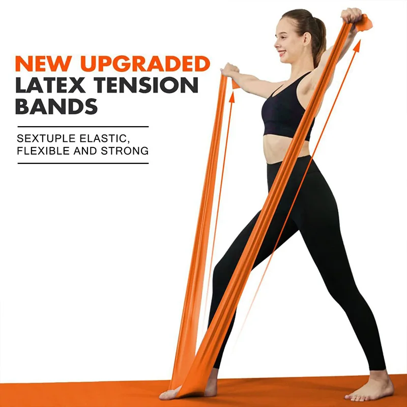 Elastic Yoga Fitness Bands Yog - Yoga Fitness Resistance Band recension och pris